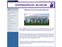 Tablet Screenshot of invergordonmuseum.co.uk